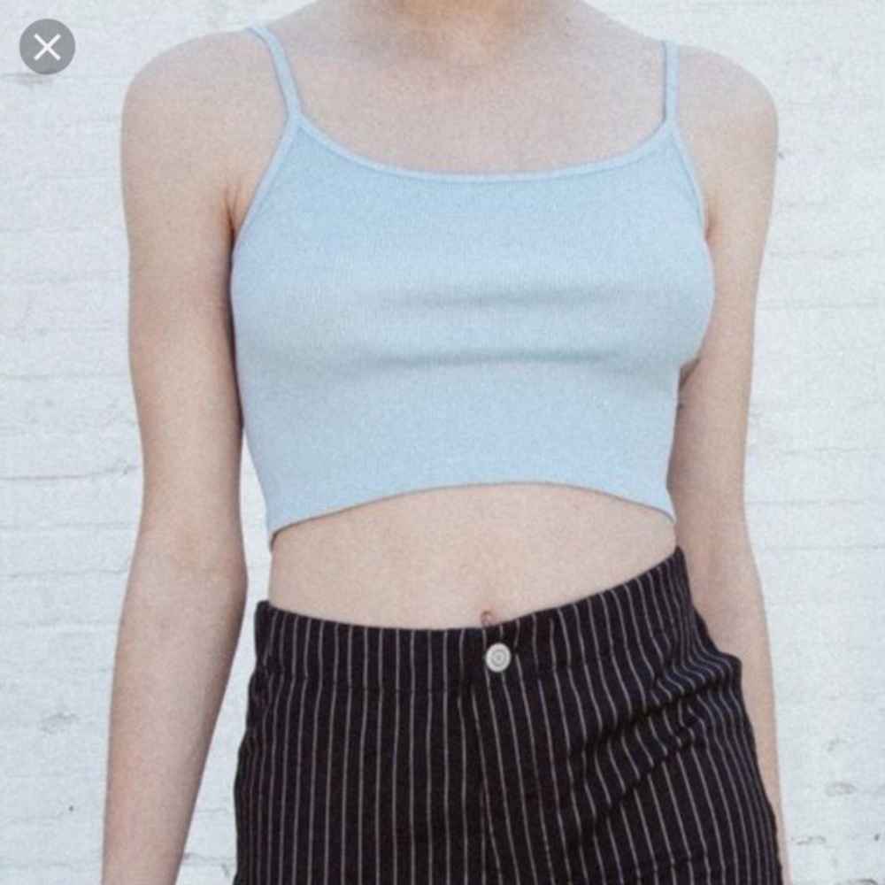 BRANDY MELVILLE BABY BLUE TANK